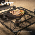 Grill de acampamento para viagens ao ar livre